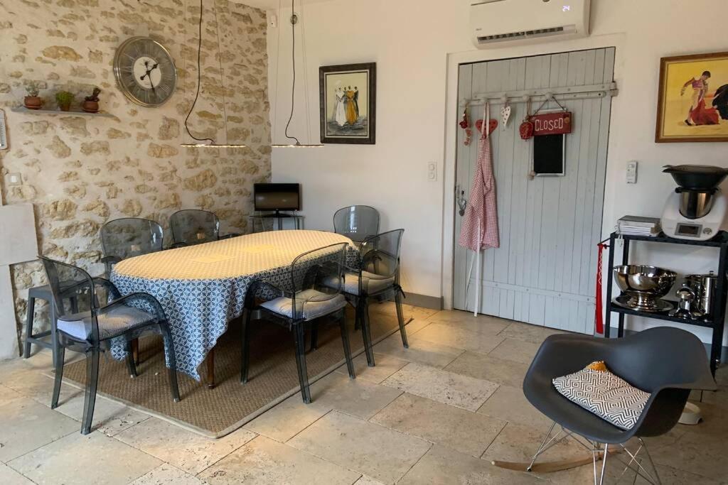 Mas 19E Entierement Climatise Avec Piscine A Usage Exclusif روكمور المظهر الخارجي الصورة